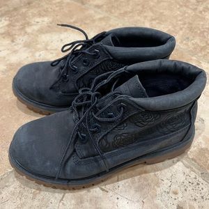 Blue Timberland Boots